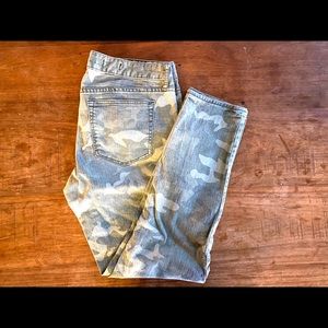 Gap 1969 Always Skinny Camo Jeans 30